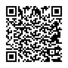 Codice QR per il numero di telefono +2694111387