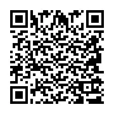 Codice QR per il numero di telefono +2694111398