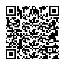 Kod QR dla numeru telefonu +2694111403