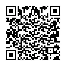 Código QR para número de teléfono +2694111404