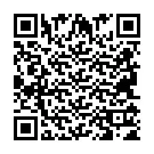 Código QR para número de telefone +2694111413