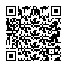 QR kód a telefonszámhoz +2694111415