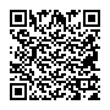 QR-koodi puhelinnumerolle +2694111417