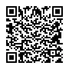 Codice QR per il numero di telefono +2694111427