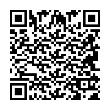 QR Code pour le numéro de téléphone +2694111436