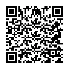 QR-koodi puhelinnumerolle +2694111439