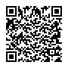 QR Code for Phone number +2694111444