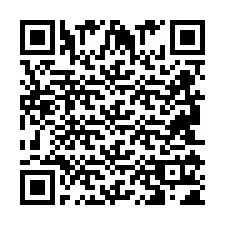 QR Code pour le numéro de téléphone +2694111449