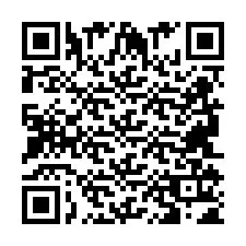 QR-код для номера телефона +2694111477