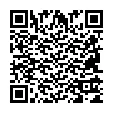 QR-код для номера телефона +2694111487