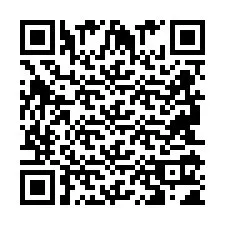 Código QR para número de telefone +2694111489