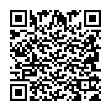 QR-код для номера телефона +2694111494