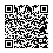 QR kód a telefonszámhoz +2694111507