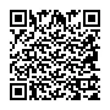 QR-code voor telefoonnummer +2694111508