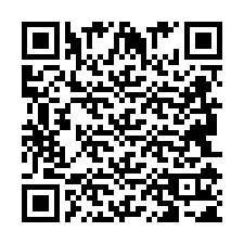 Código QR para número de telefone +2694111512