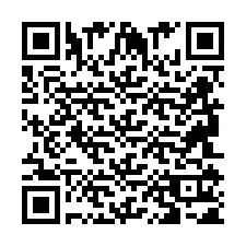 Kod QR dla numeru telefonu +2694111521