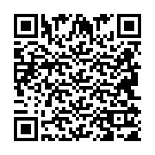 QR-code voor telefoonnummer +2694111532