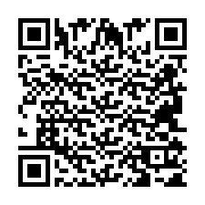 Kod QR dla numeru telefonu +2694111533