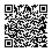 QR-код для номера телефона +2694111542