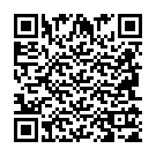 QR код за телефонен номер +2694111544