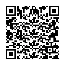 Kod QR dla numeru telefonu +2694111550