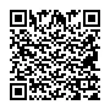 QR kód a telefonszámhoz +2694111567