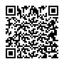 QR Code pour le numéro de téléphone +2694111572