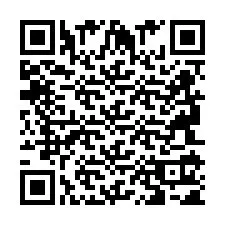 QR Code สำหรับหมายเลขโทรศัพท์ +2694111580