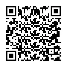 Kode QR untuk nomor Telepon +2694111581