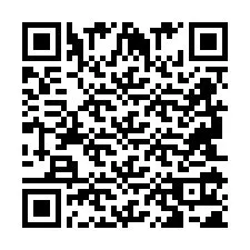 Kod QR dla numeru telefonu +2694111589