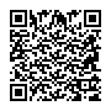 Kod QR dla numeru telefonu +2694111605