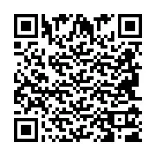 Código QR para número de telefone +2694111606