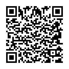 Kod QR dla numeru telefonu +2694111608