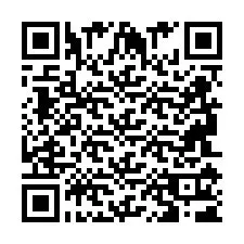 QR-koodi puhelinnumerolle +2694111615