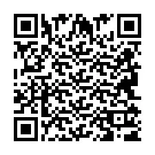 Codice QR per il numero di telefono +2694111622