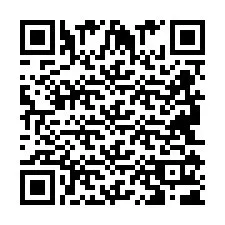 QR Code for Phone number +2694111626