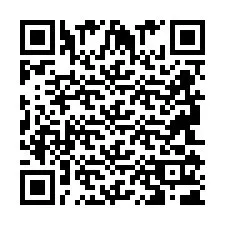 QR Code pour le numéro de téléphone +2694111631