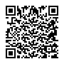 QR Code pour le numéro de téléphone +2694111649