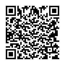 Código QR para número de telefone +2694111654