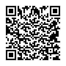 Kod QR dla numeru telefonu +2694111657