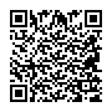 QR-code voor telefoonnummer +2694111677