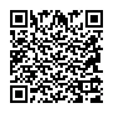 QR Code pour le numéro de téléphone +2694111681