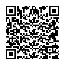 QR-code voor telefoonnummer +2694111682