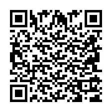 QR-koodi puhelinnumerolle +2694111684