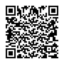 QR-koodi puhelinnumerolle +2694111700