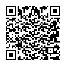 QR код за телефонен номер +2694111705