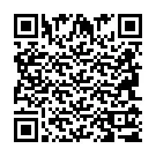 Kod QR dla numeru telefonu +2694111710