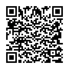 QR Code pour le numéro de téléphone +2694111714