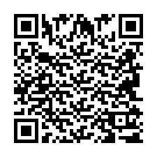 QR kód a telefonszámhoz +2694111726