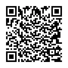 QR-код для номера телефона +2694111740